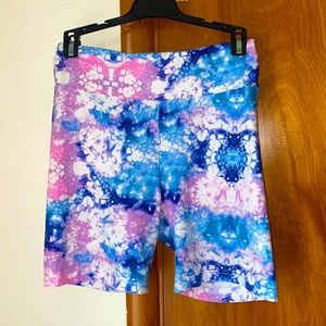 Tie Dye Bike Shorts